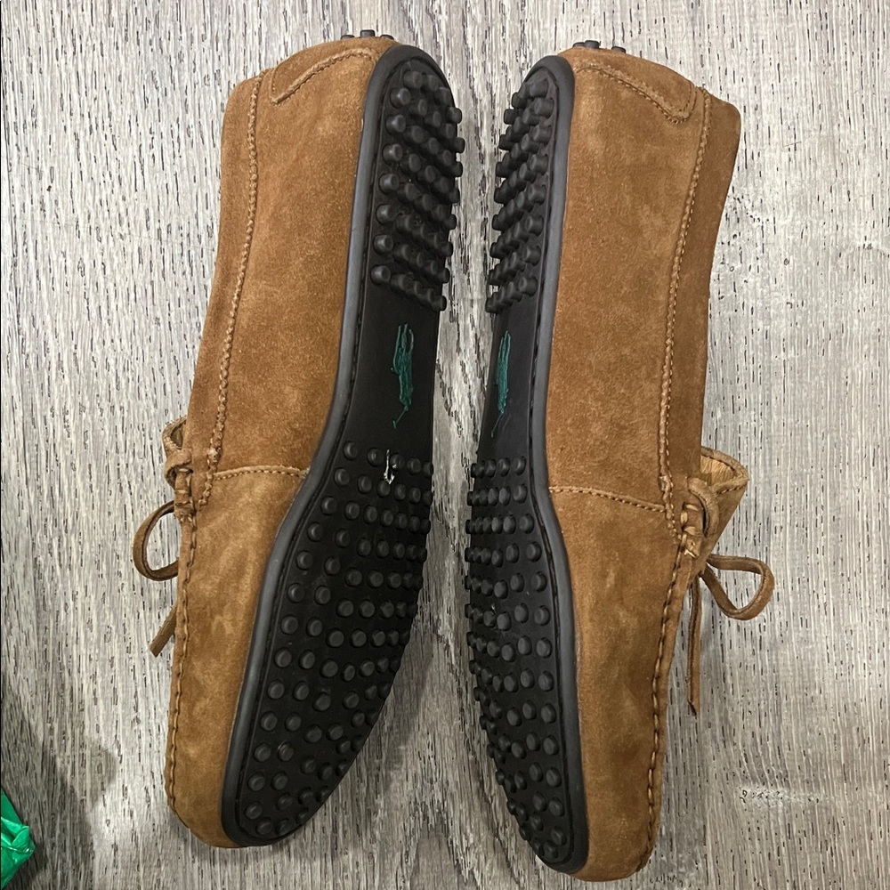 Polo Ralph Lauren Men's Brown Suede Loafers - Picture 6 of 6